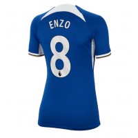 Dámy Fotbalový dres Chelsea Enzo Fernandez #8 2023-24 Domácí Krátký Rukáv